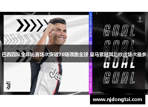 巴西四队全年比赛场次突破70场领跑全球 皇马紧随其后欧战场次最多